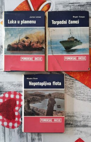 Pomorske akcije 3 knjige