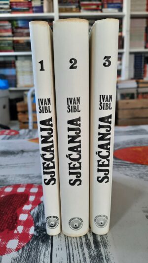 Sjećanja - Ivan Šibl 3 knjige