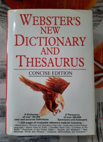 Webster's new Dictionary and Thesaurus