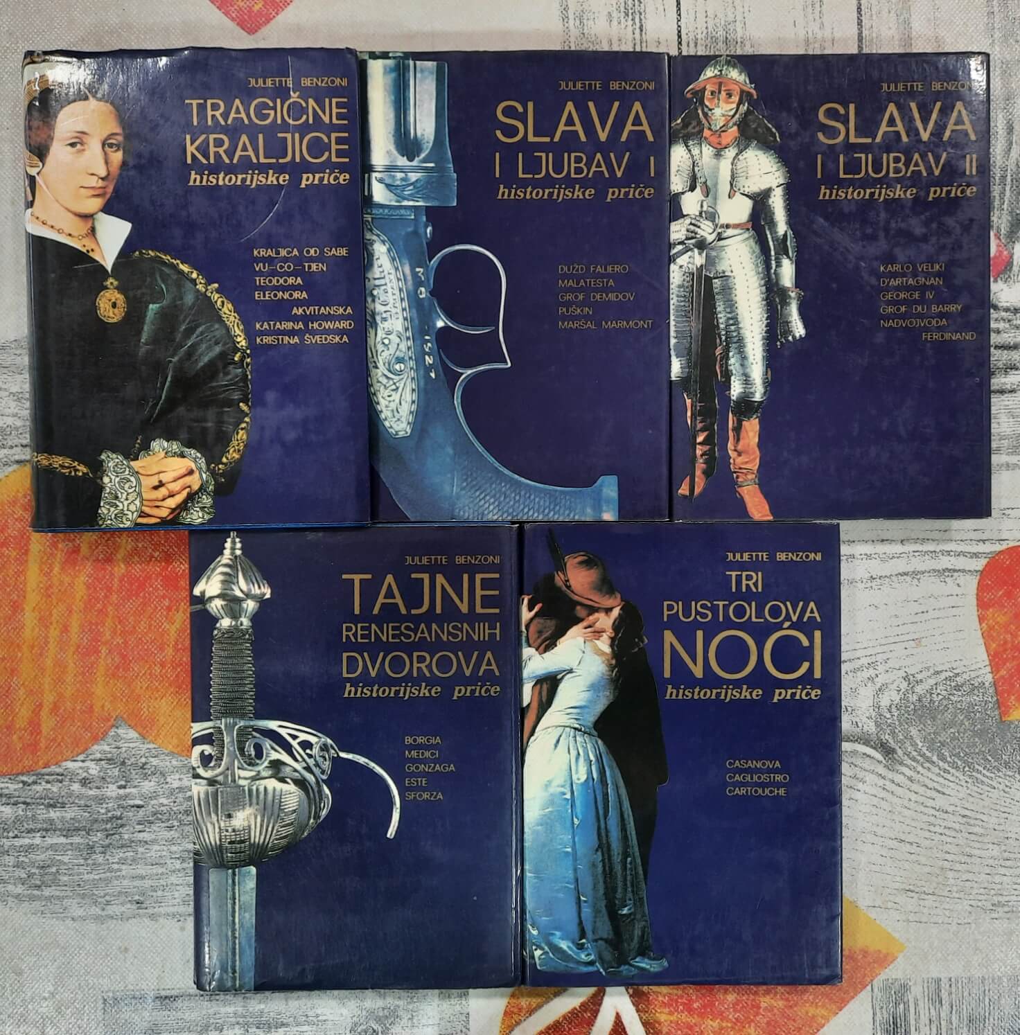 Historijske priče 1 - 5 Juliette Benzoni