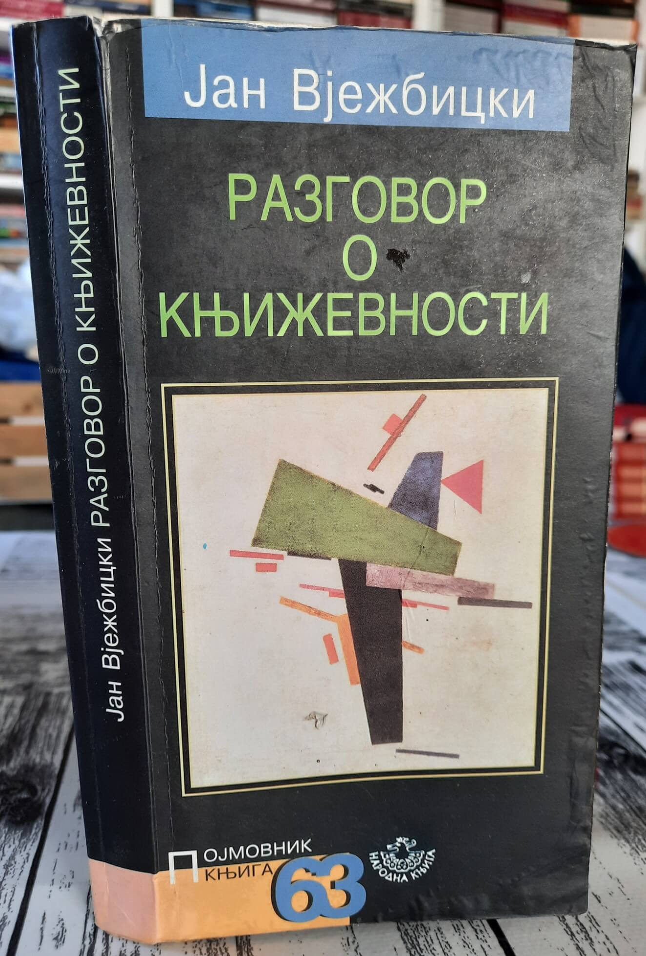 Razgovor o književnosti - Jan Vježbicki