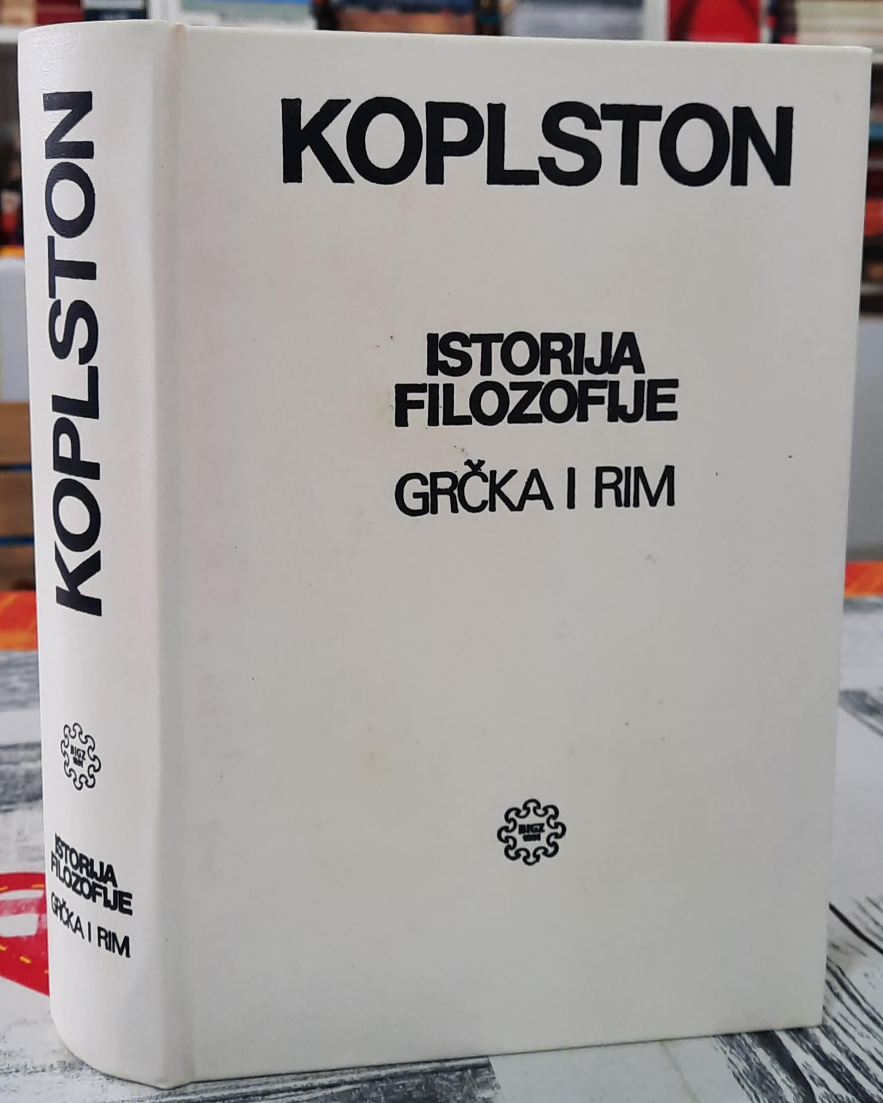 Istorija filozofije Grčka i Rim - Koplston