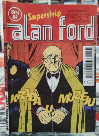 Krađa u muzeju - Alan Ford Br 64