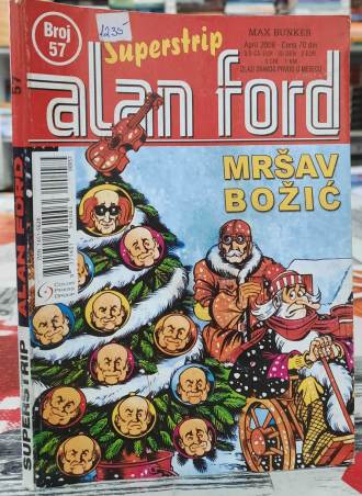 Mršav Božić - Alan Ford Br 57