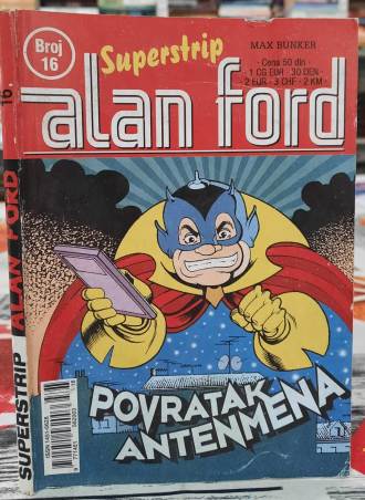 Povratak Antenmena - Alan Ford Br 16