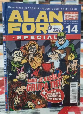 Tako je nastala grupa TNT - Alan Ford Br 14