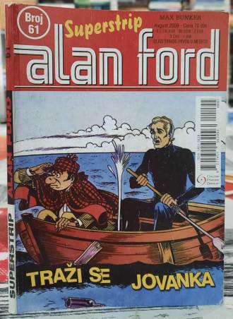 Traži se Jovanka - Alan Ford Br 61