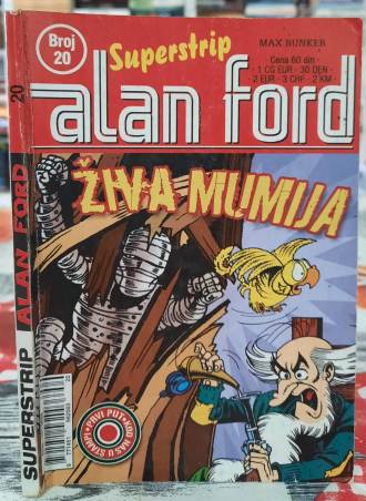 Živa mumija - Alan Ford Br 20