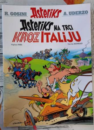 Asteriks na trci kroz italiju