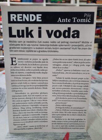 Luk i voda - Ante Tomić