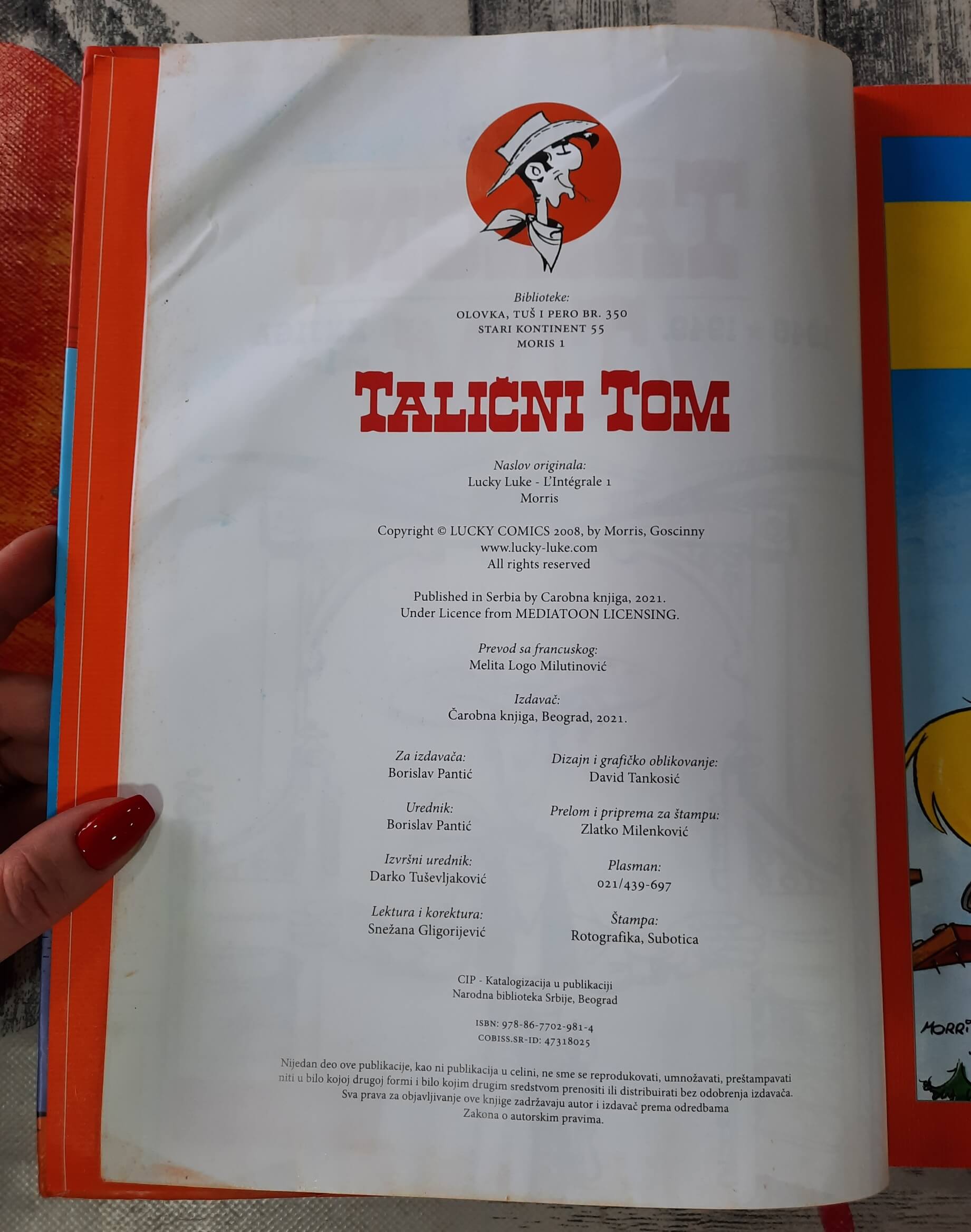 Talični tom 1946 - 1949 knjiga 1