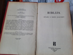 BIBLIJA - Stari i Novi zavet