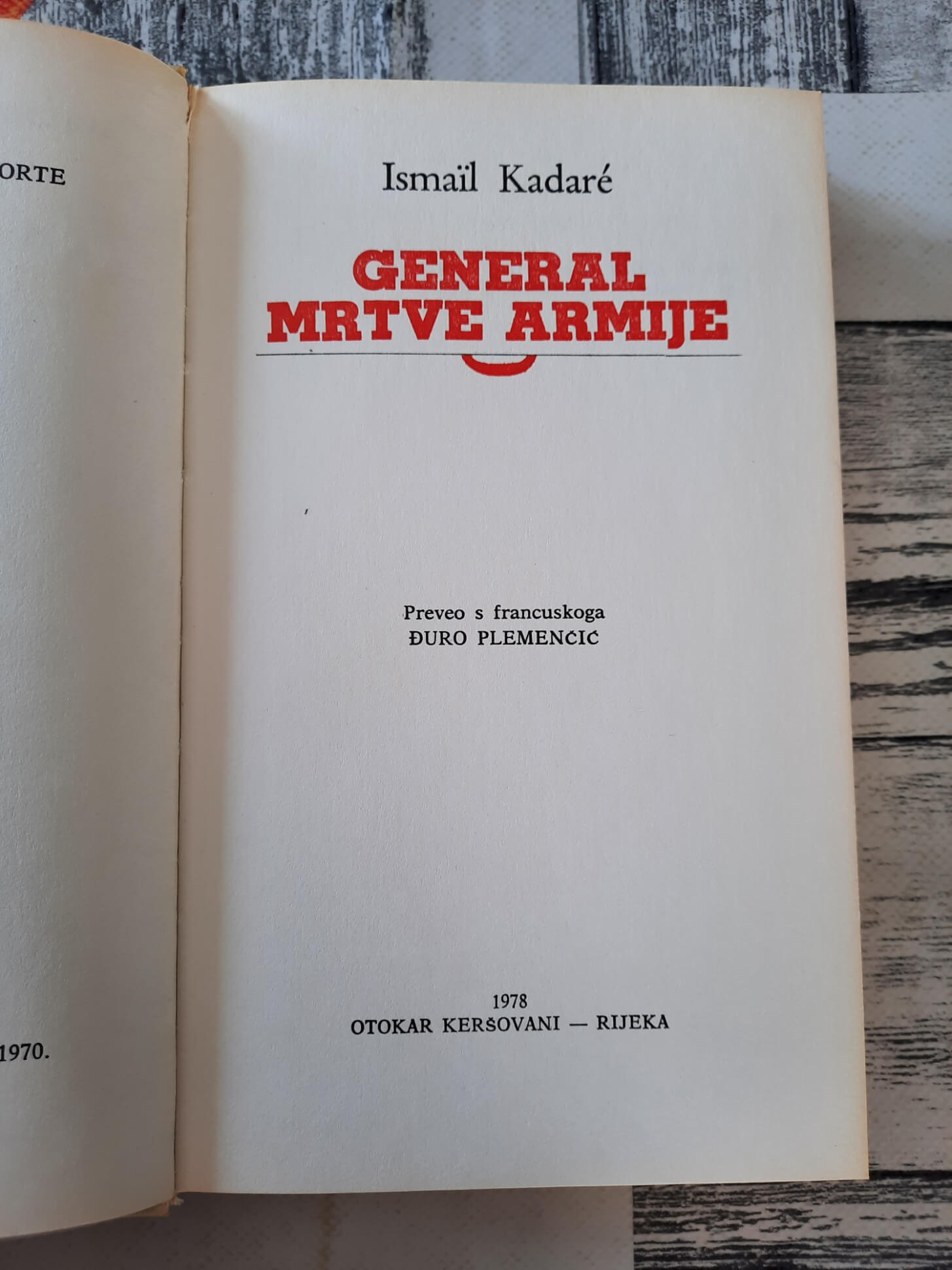 General mrtve armije - Ismail Kadare
