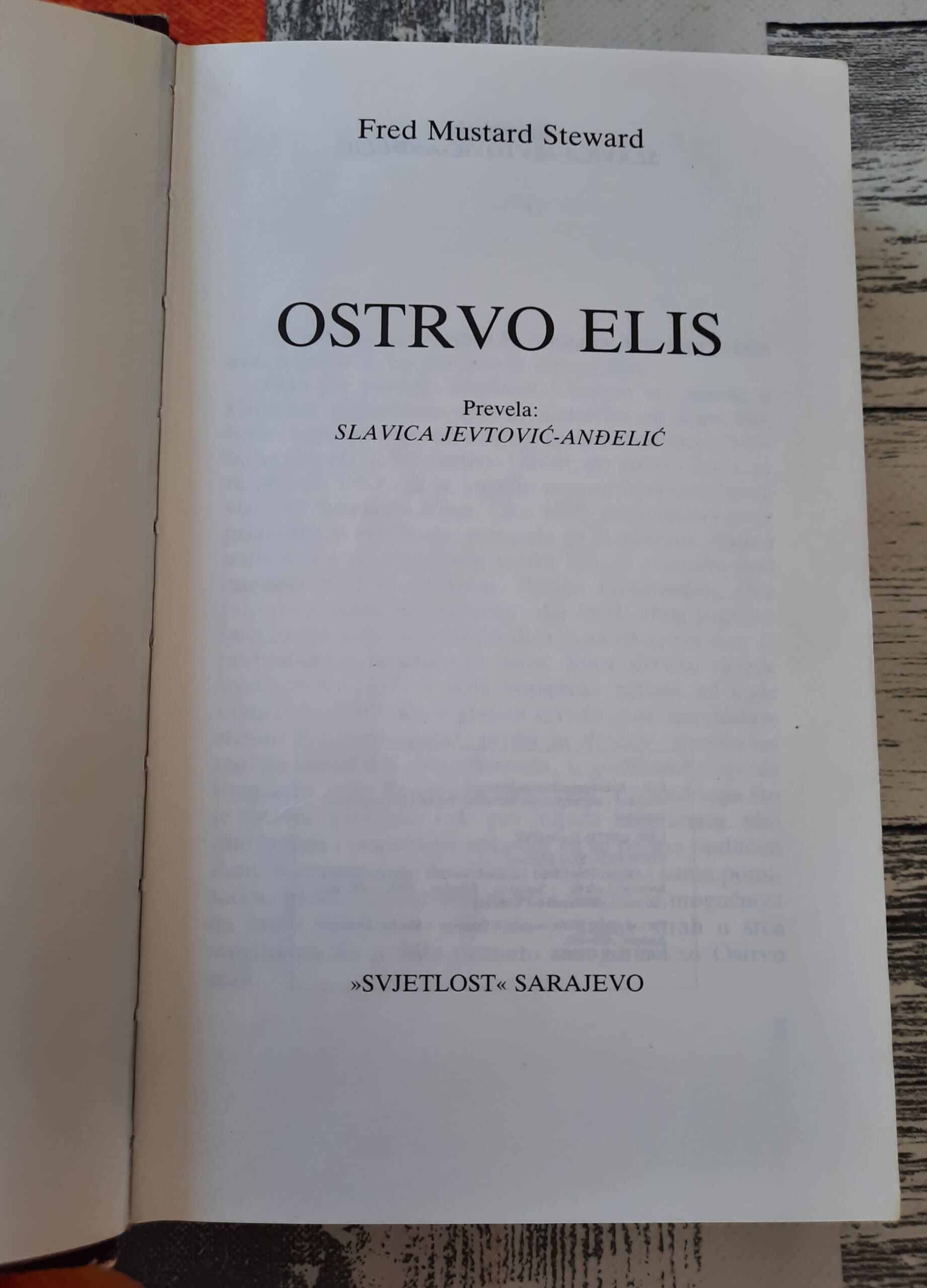 Ostrvo Elis - Fred Mustard Steward