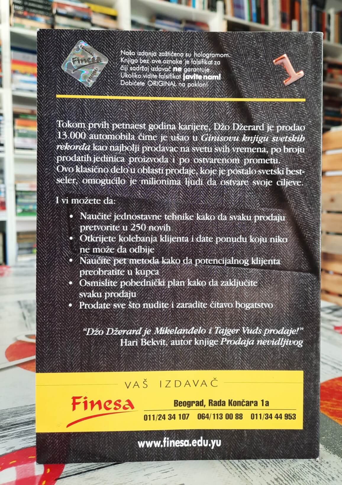 As prodaje - Džo Džerard