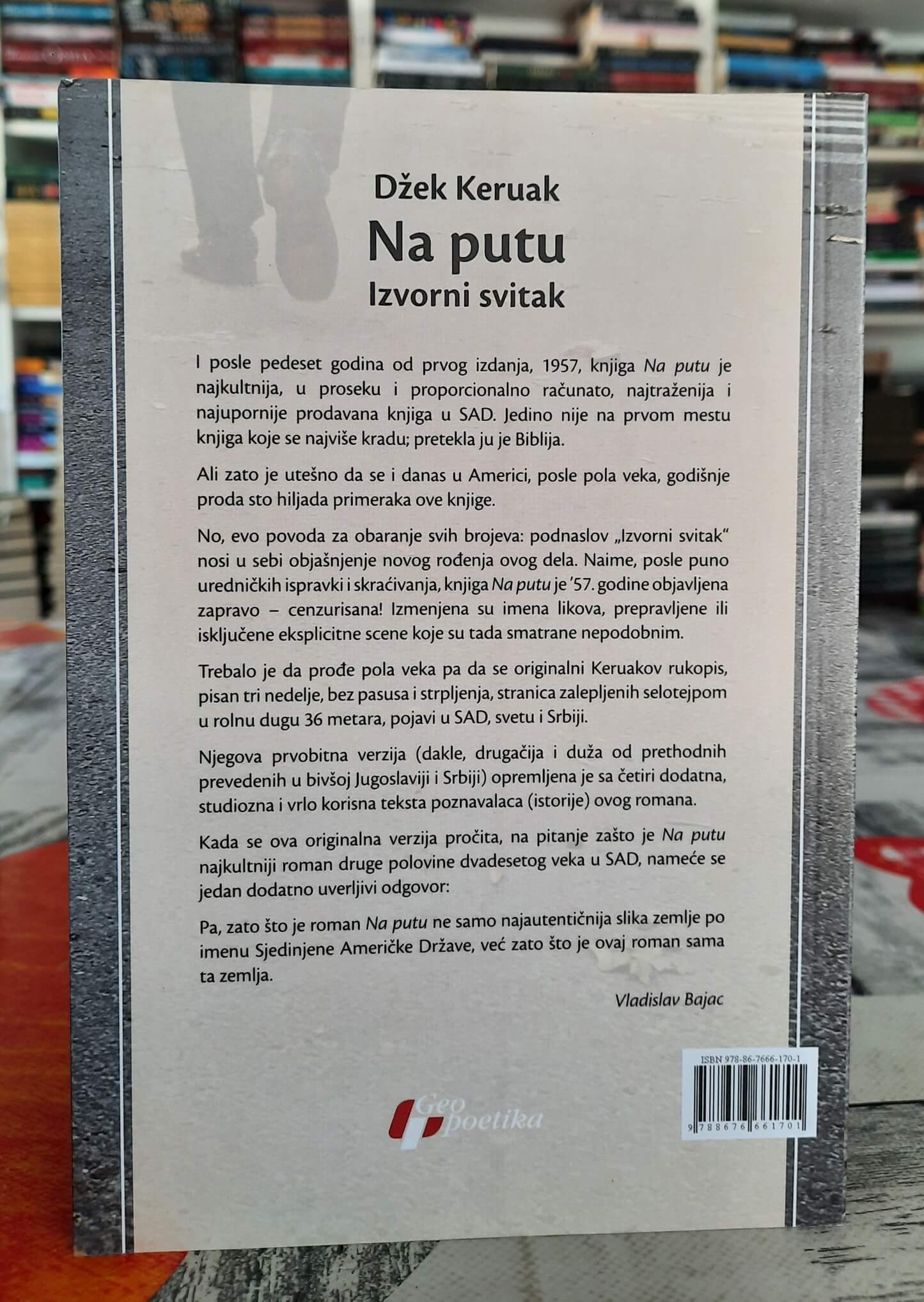 Na putu Izvorni svitak - Džek Keruak