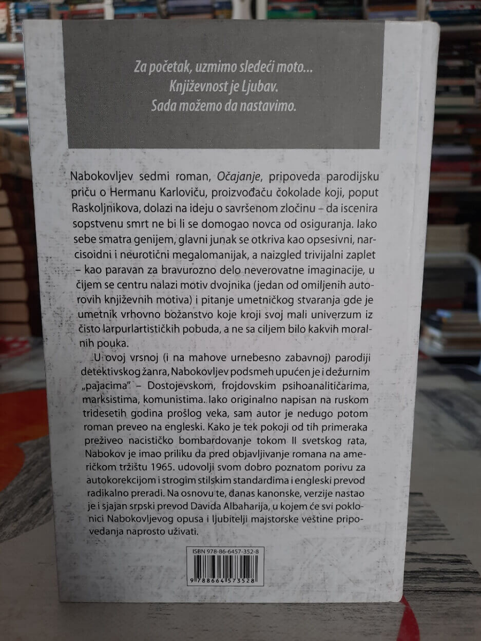 Očajanje - Vladimir Nabokov