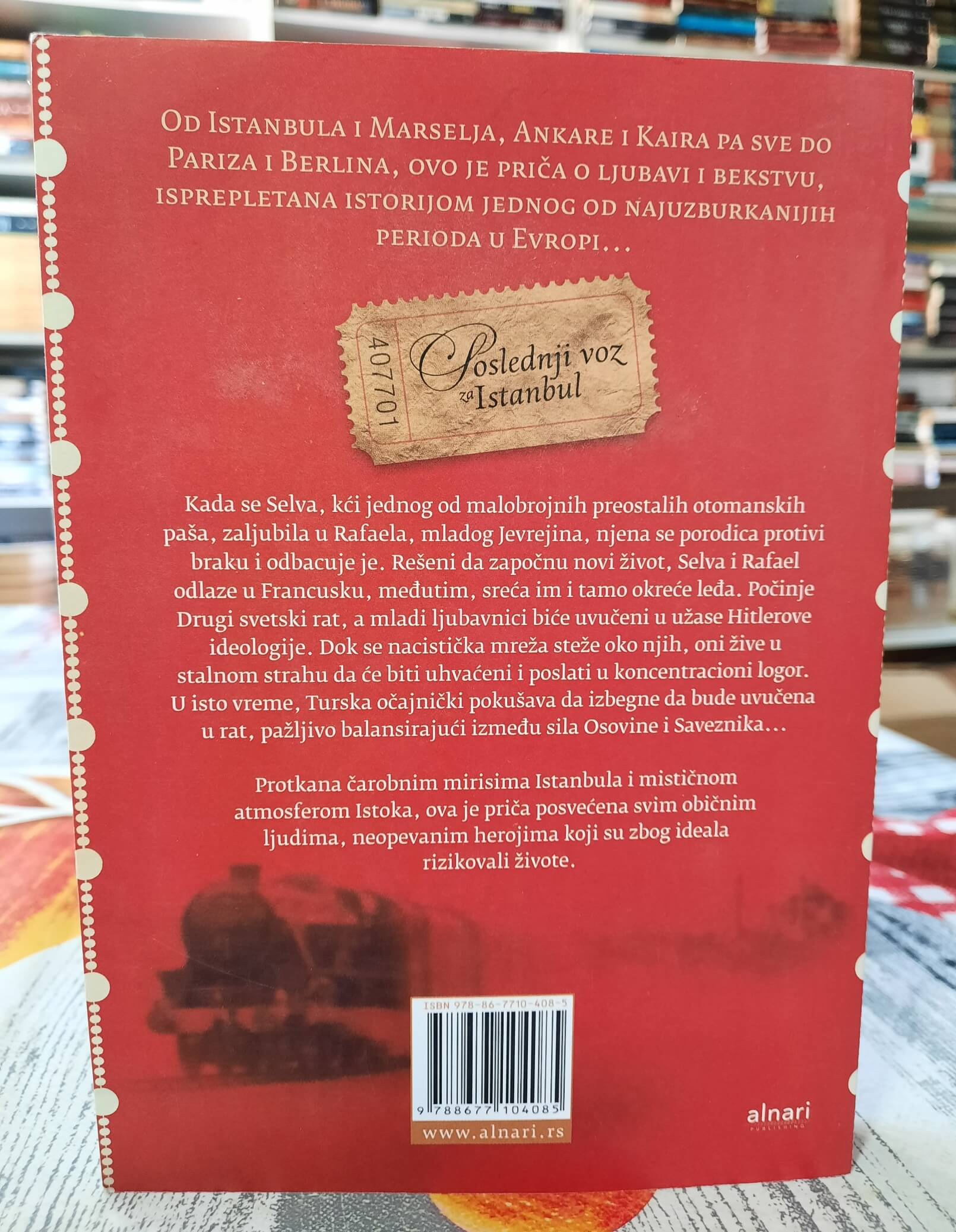 Poslednji voz za Istanbul - Ajše Kulin