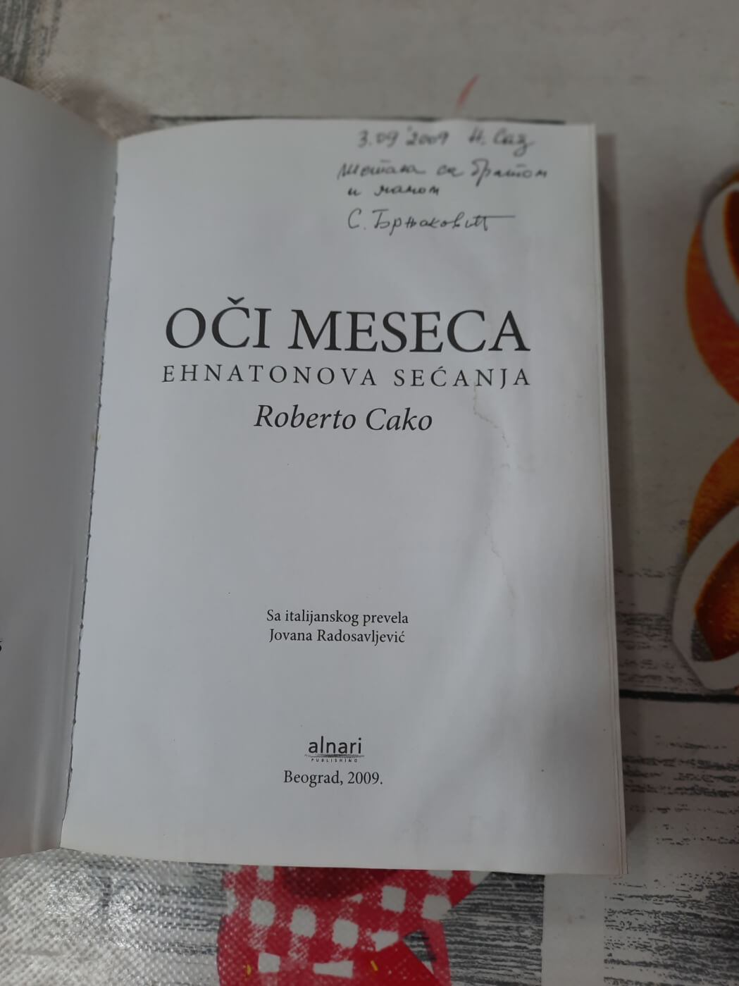 Oči meseca - Roberto Cako