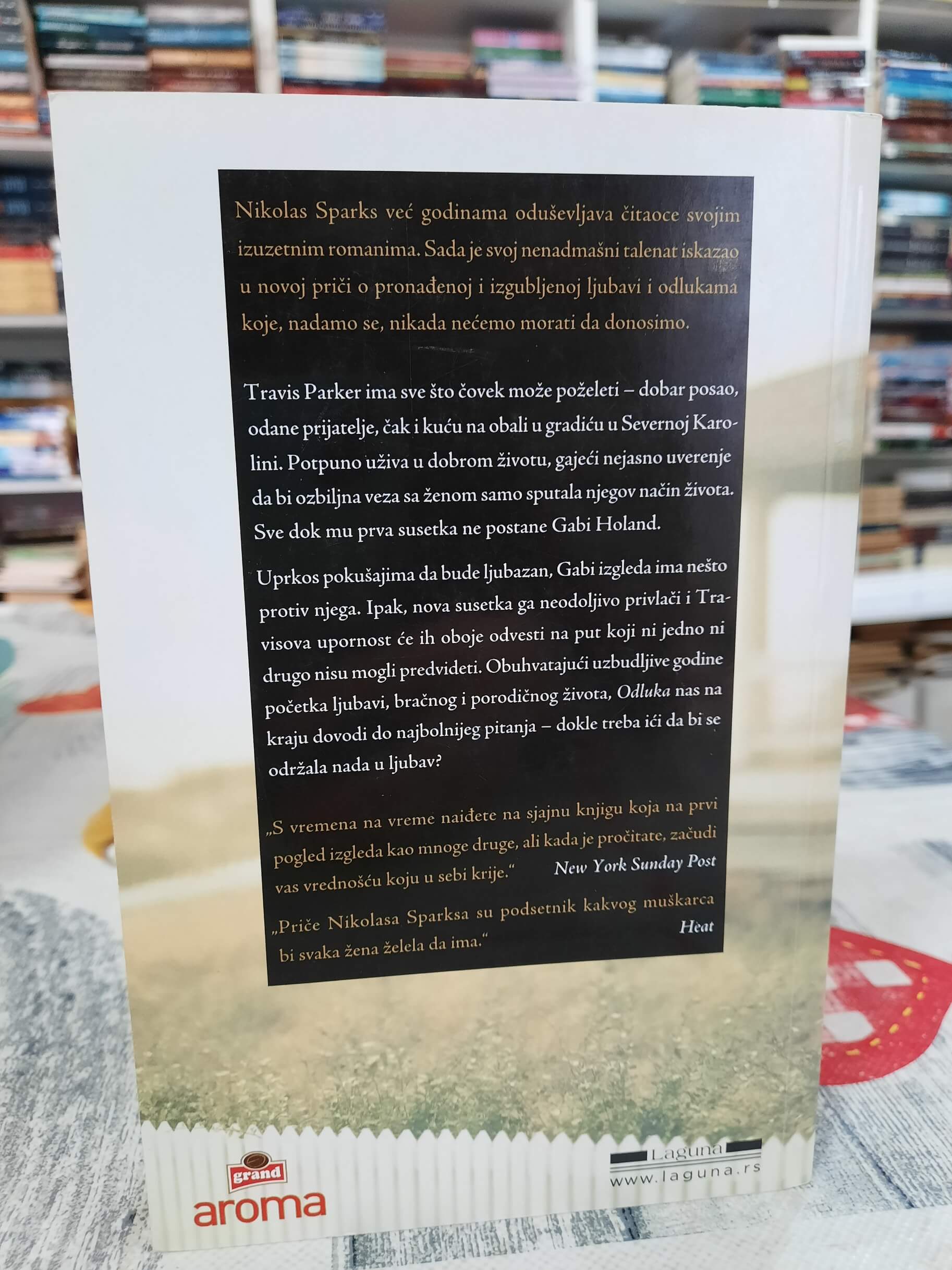 Odluka - Nikolas Sparks