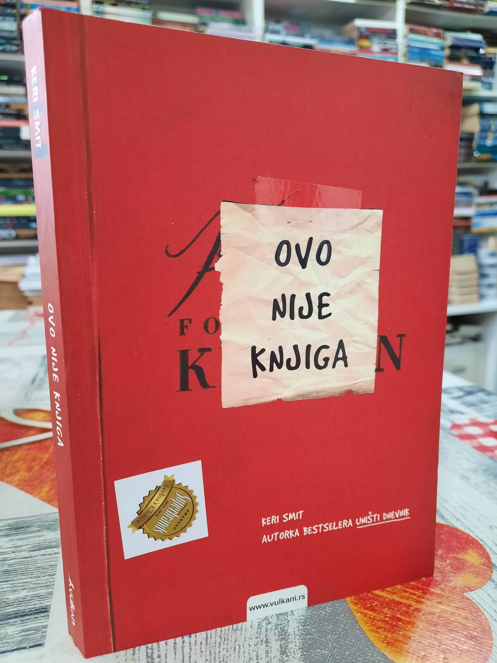Ovo nije knjiga - Keri Smit
