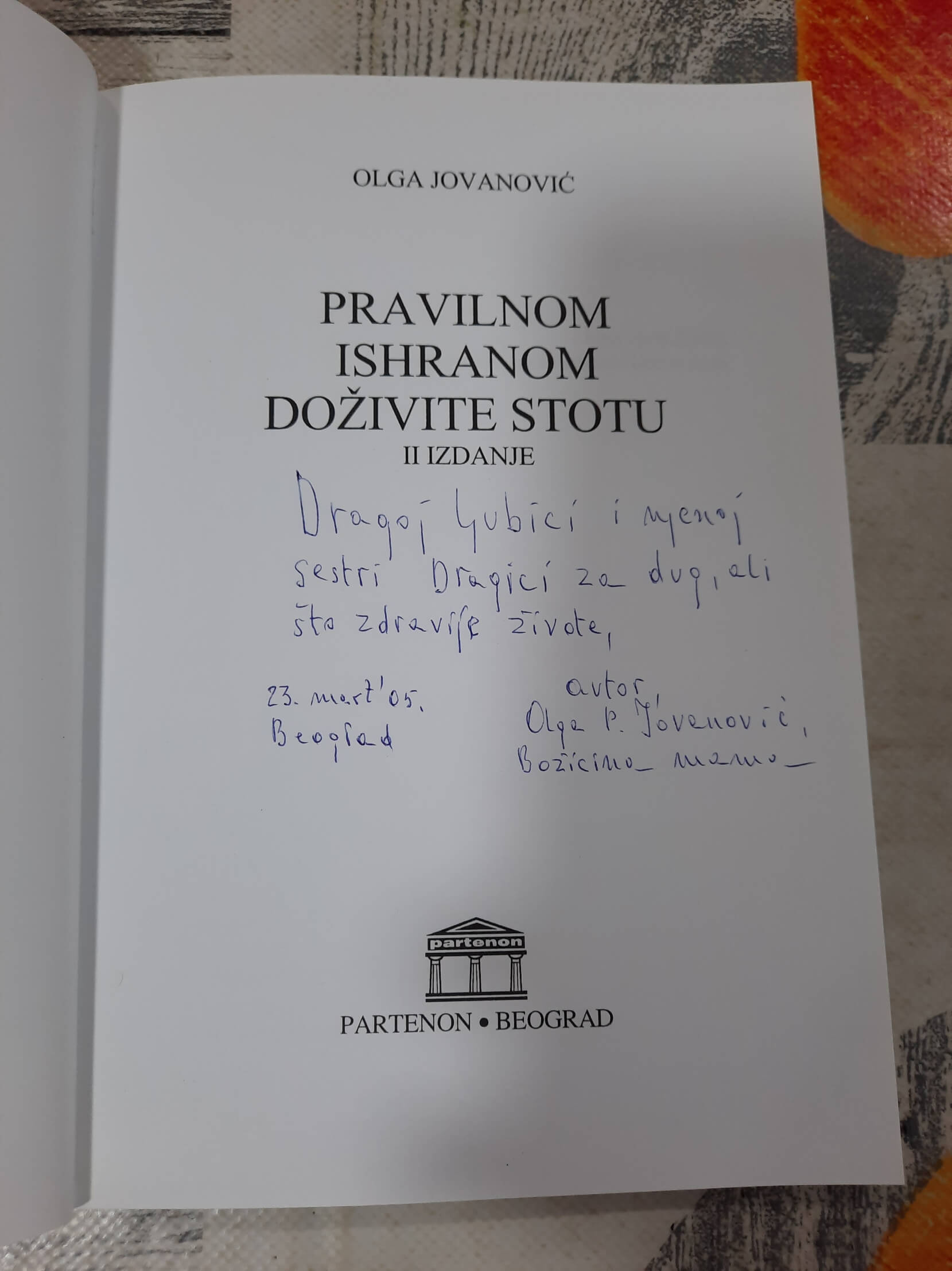 Pravilnom ishranom doživite stotu