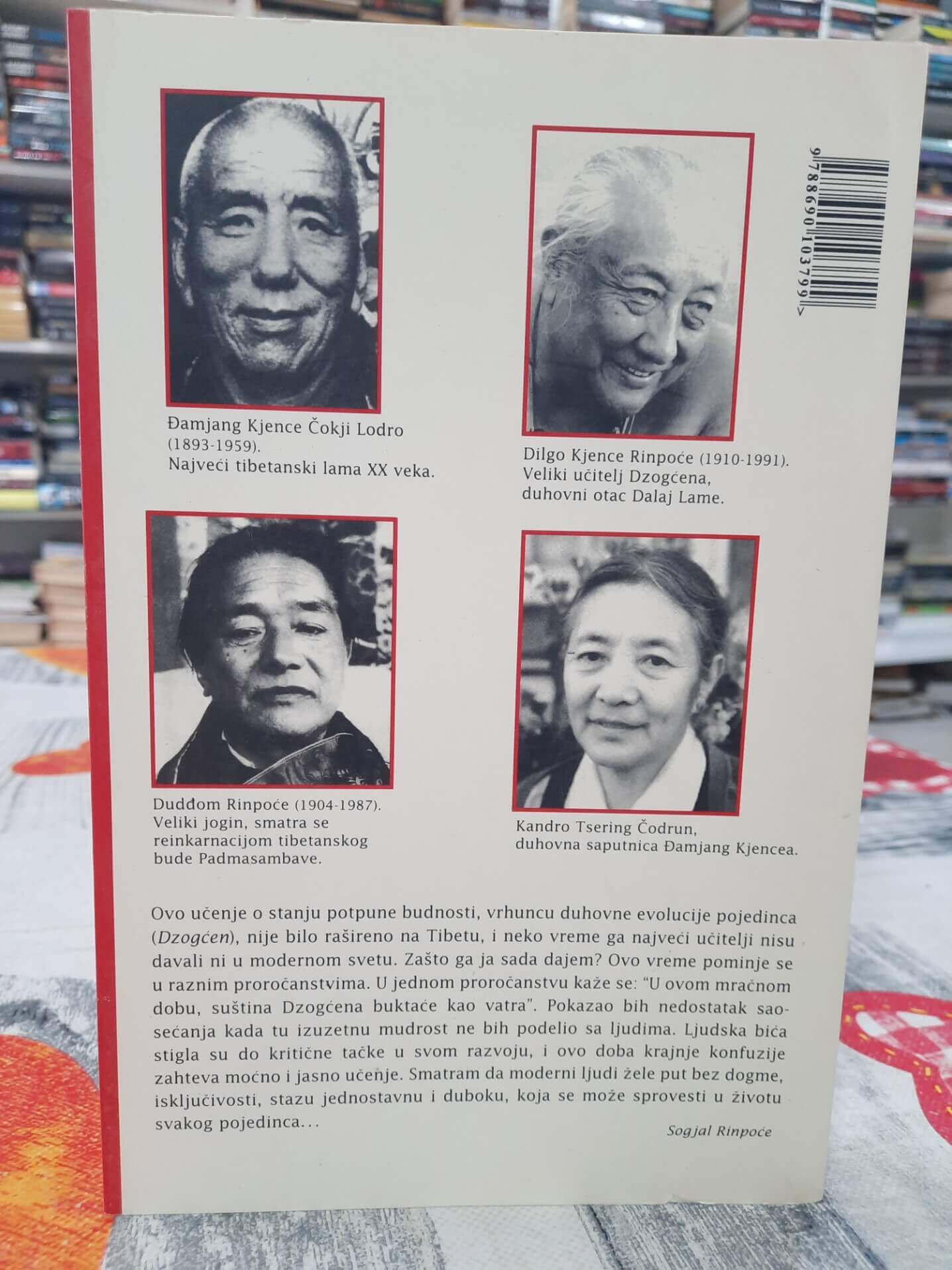Tibetanska knjiga života i smrti - Sogjal Rinpoće