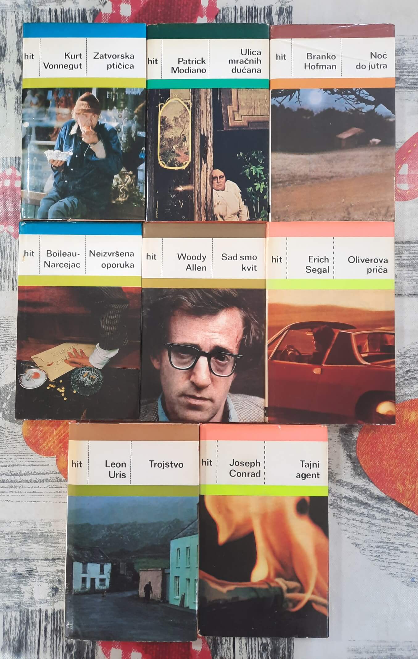 16 knjiga, 15 naslova iz edicije Biblioteka moderne literature - HIT