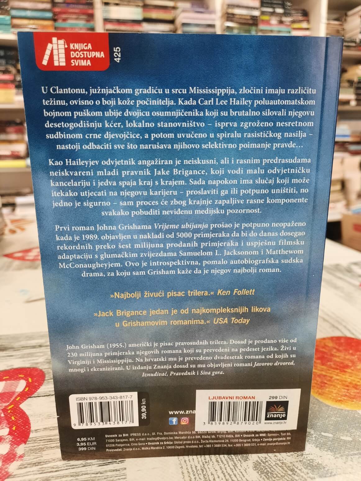 Vrijeme ubijanja - John Grisham