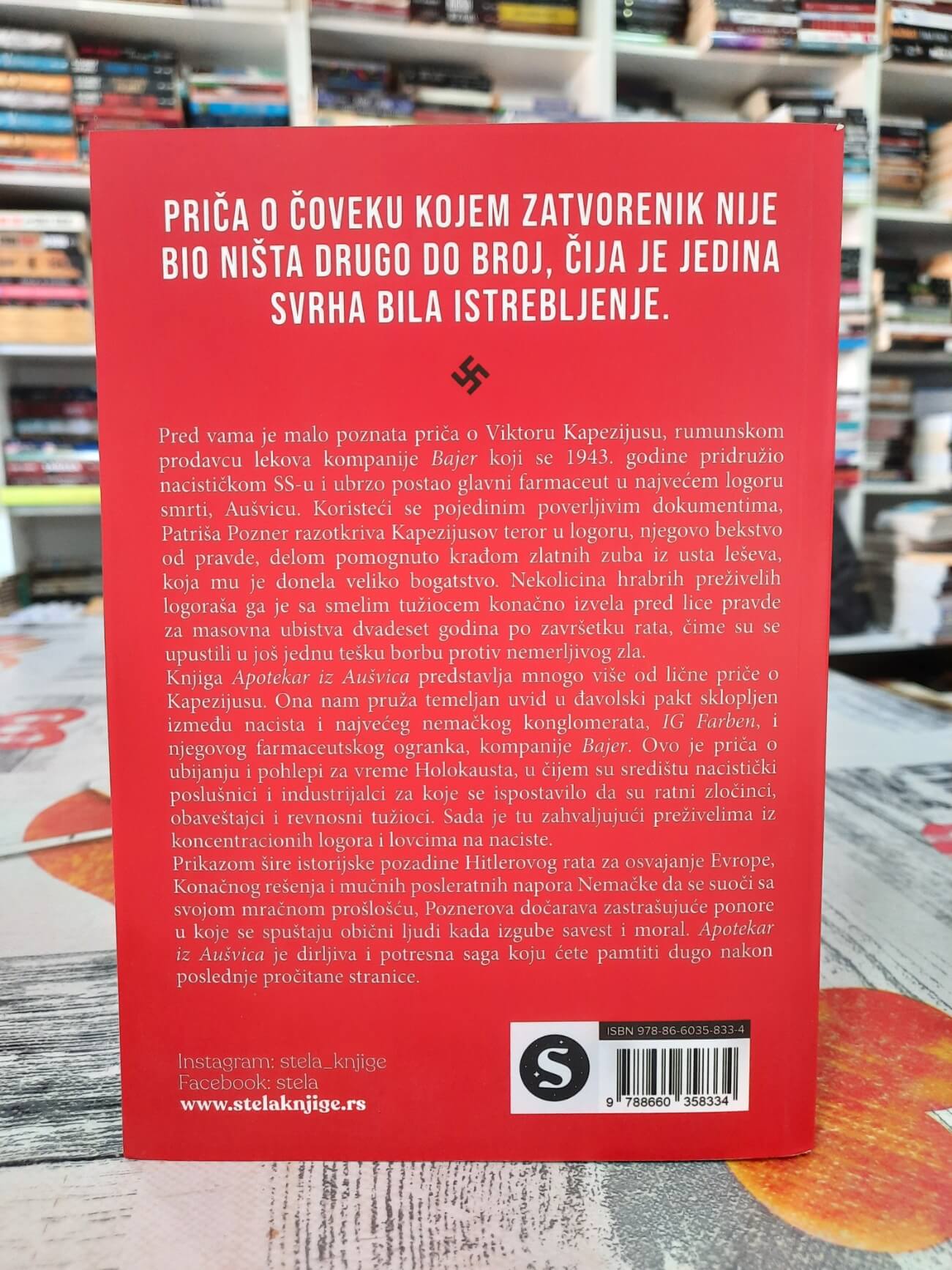 Apotekar iz Aušvica - Patriša Pozner
