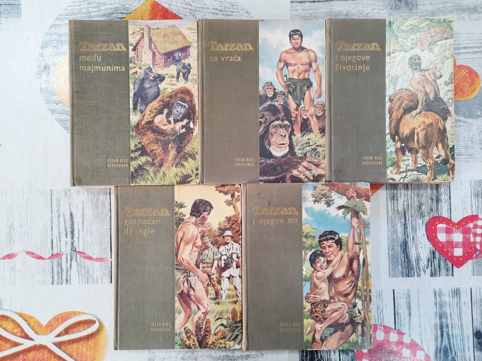 Tarzan - Edgar Rice Burroughs 1 - 5