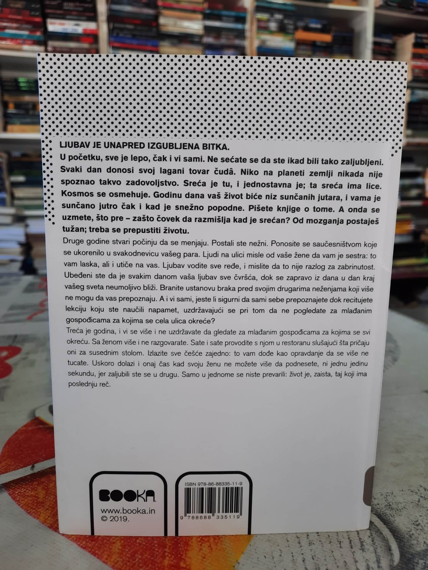 Ljubav traje 3 godine - Frederik Begbede