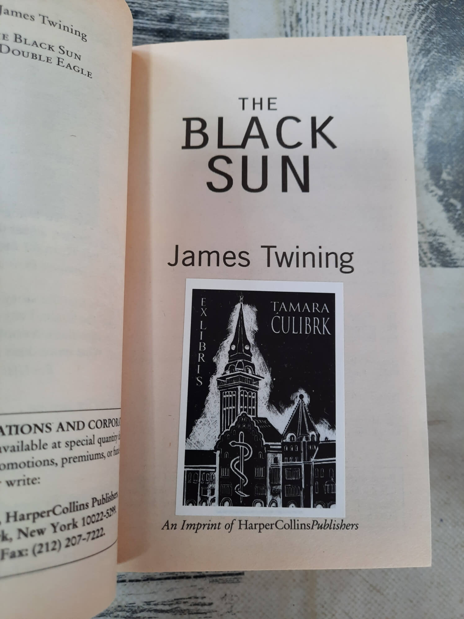 The black sun - James Twining