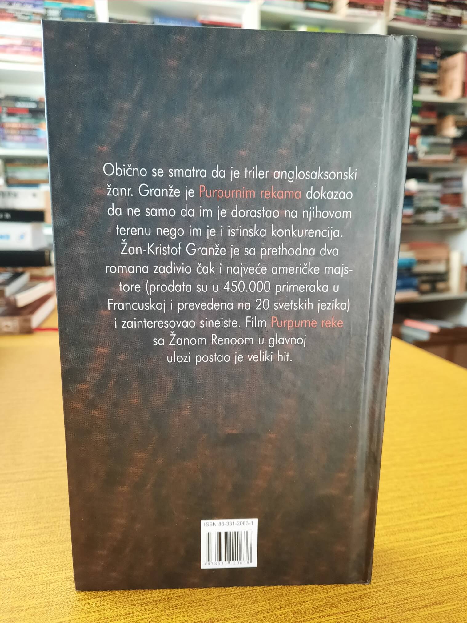 Purpurne reke - Žan Kristof