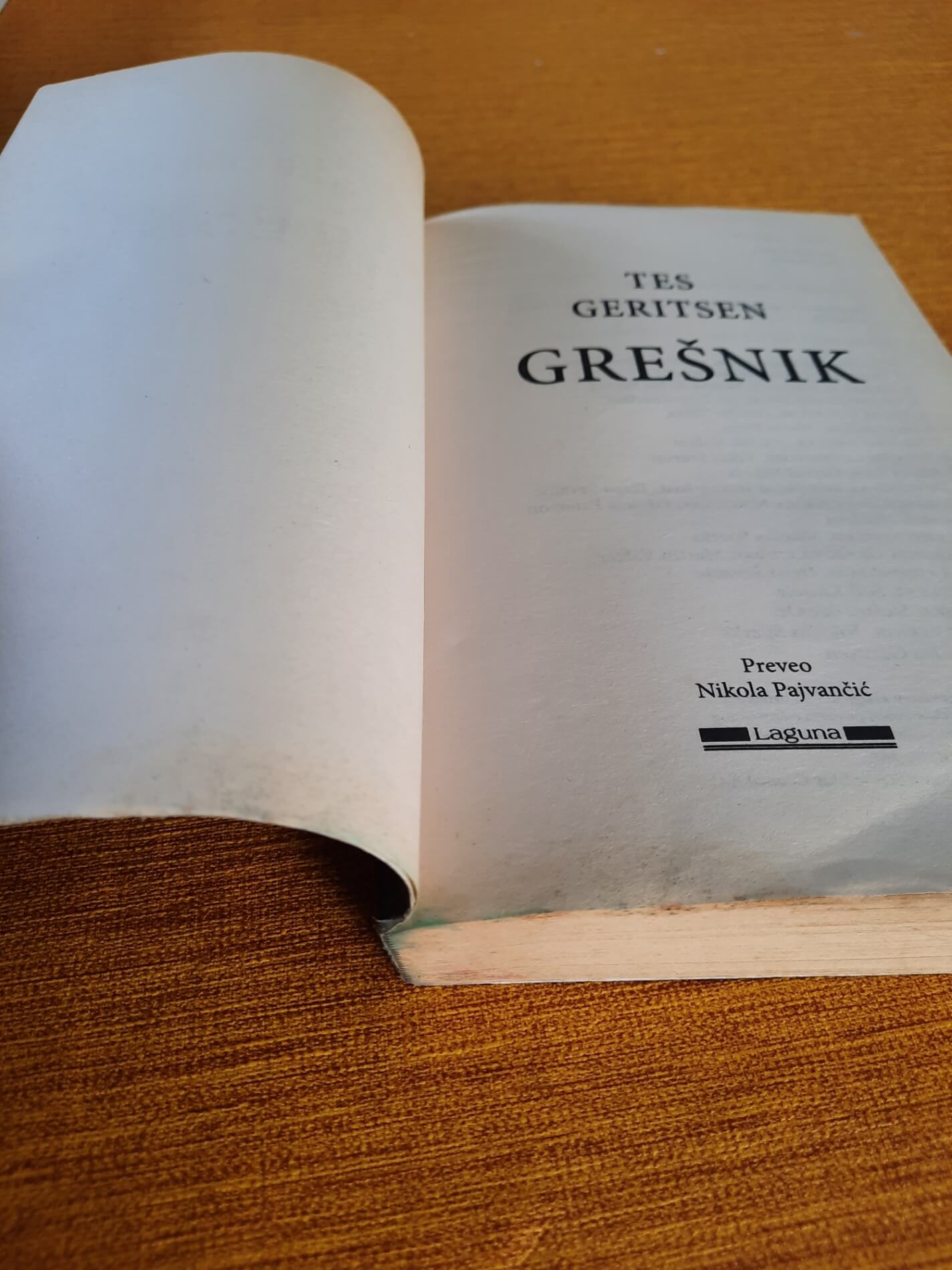 Grešnik - Tes Geritsen
