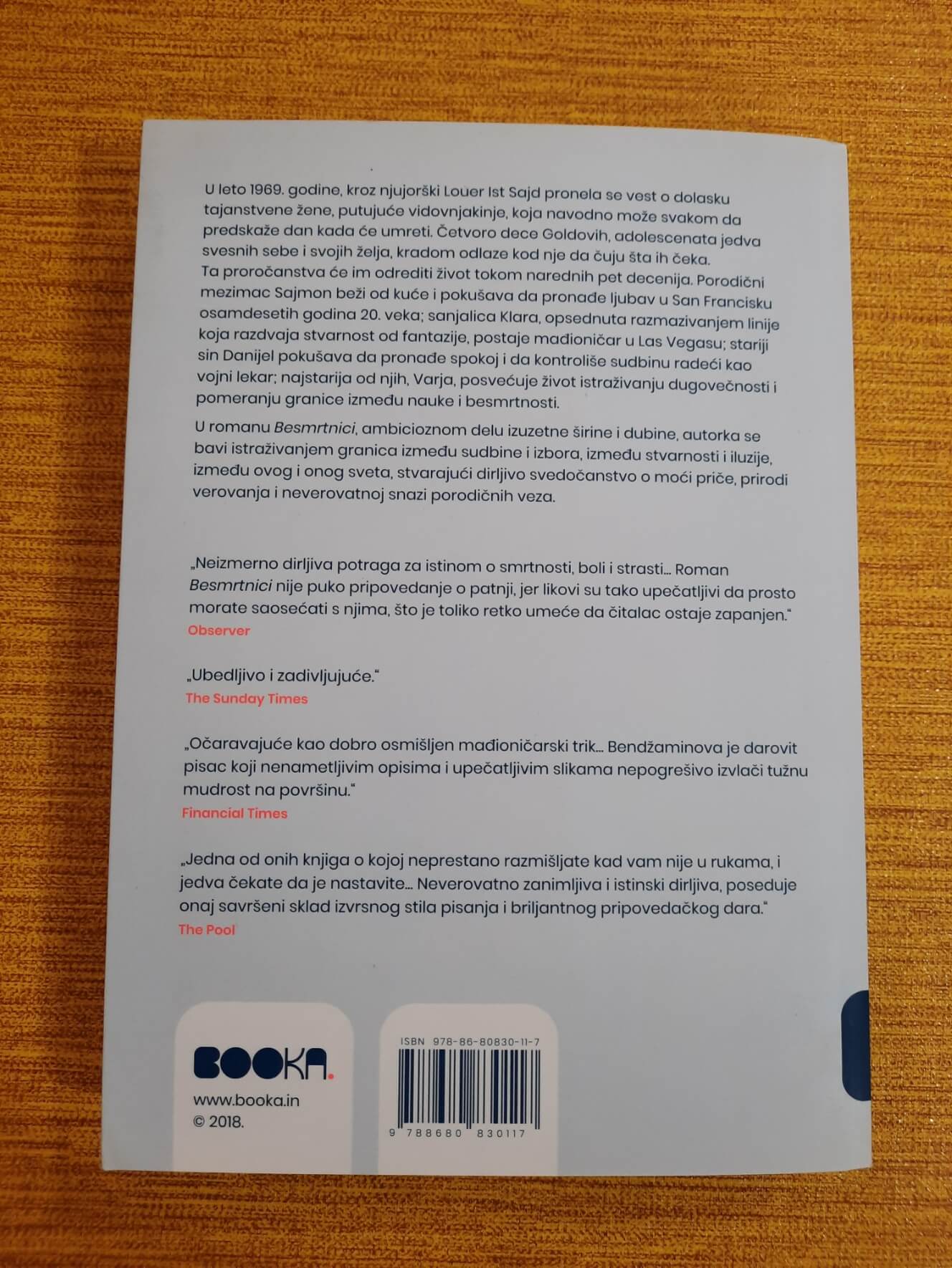 Besmrtnici - Kloi Bendžamin