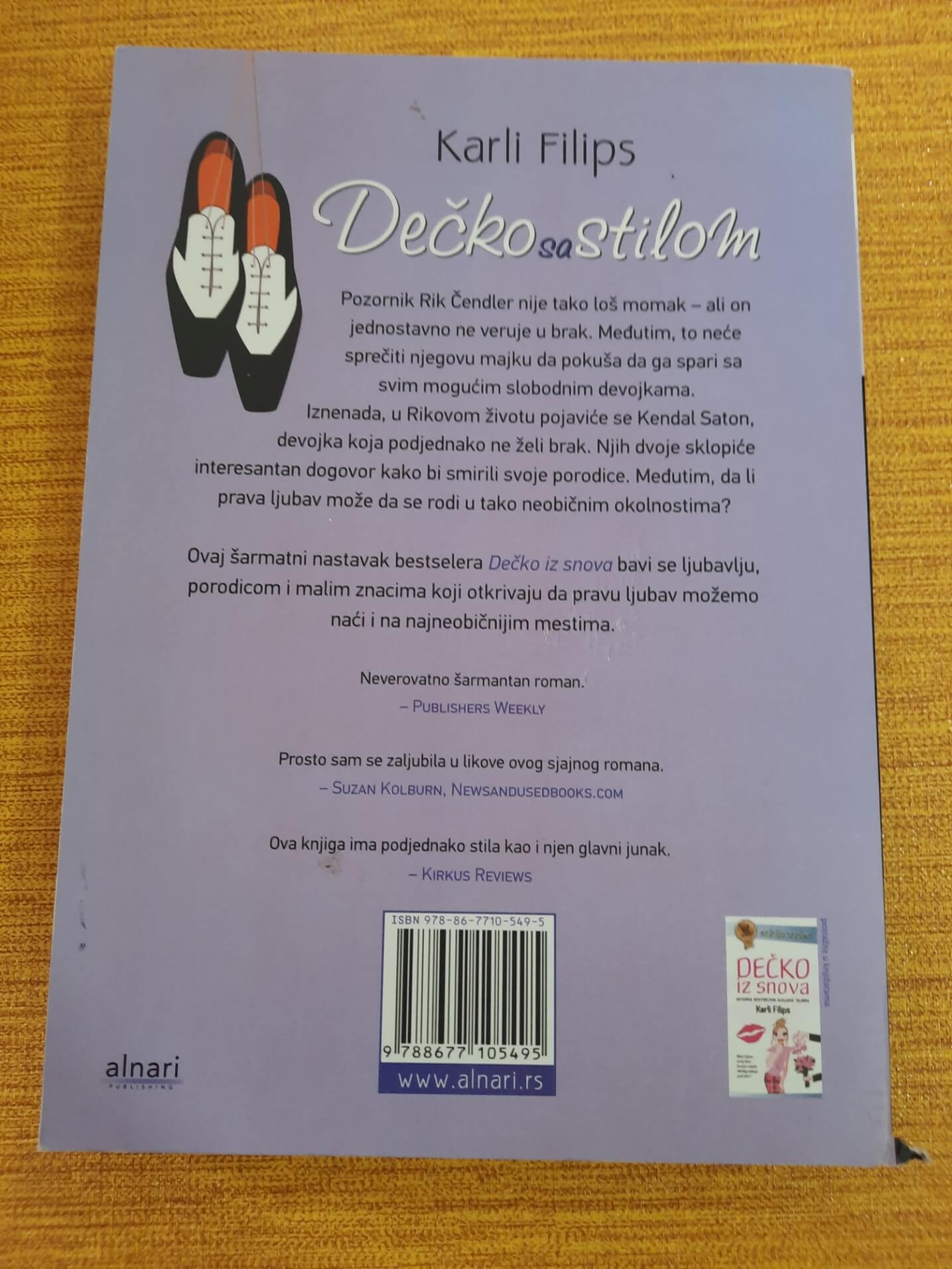 Dečko sa stilom - Karli Filips