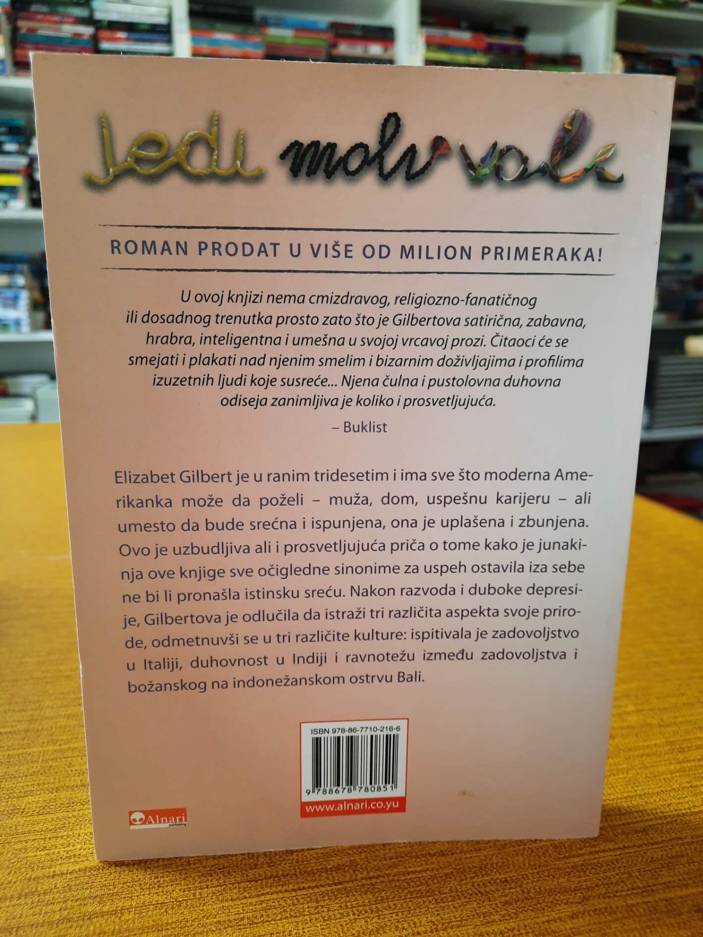 Jedi moli voli - Elizabet Gilbert