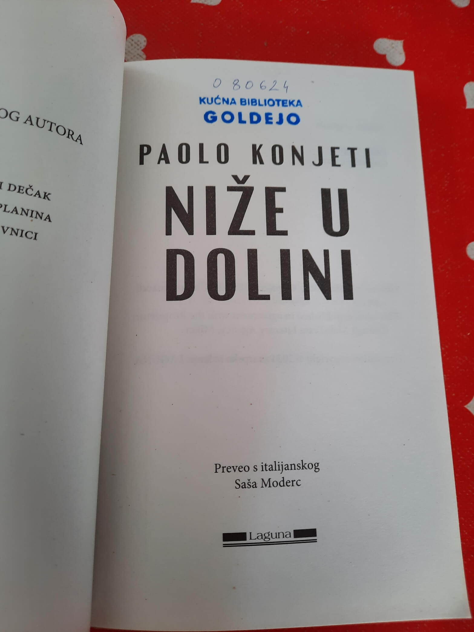 Niže u dolini - Paolo Konjeti
