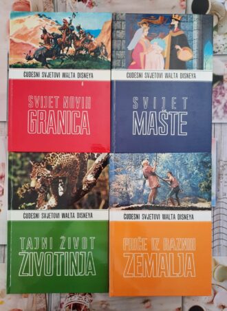 Čudesni svjetovi Walta Disneya 1- 4 + zaštitna kutija