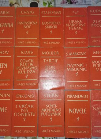 Reč i misao 70 kom + 10 duplikata