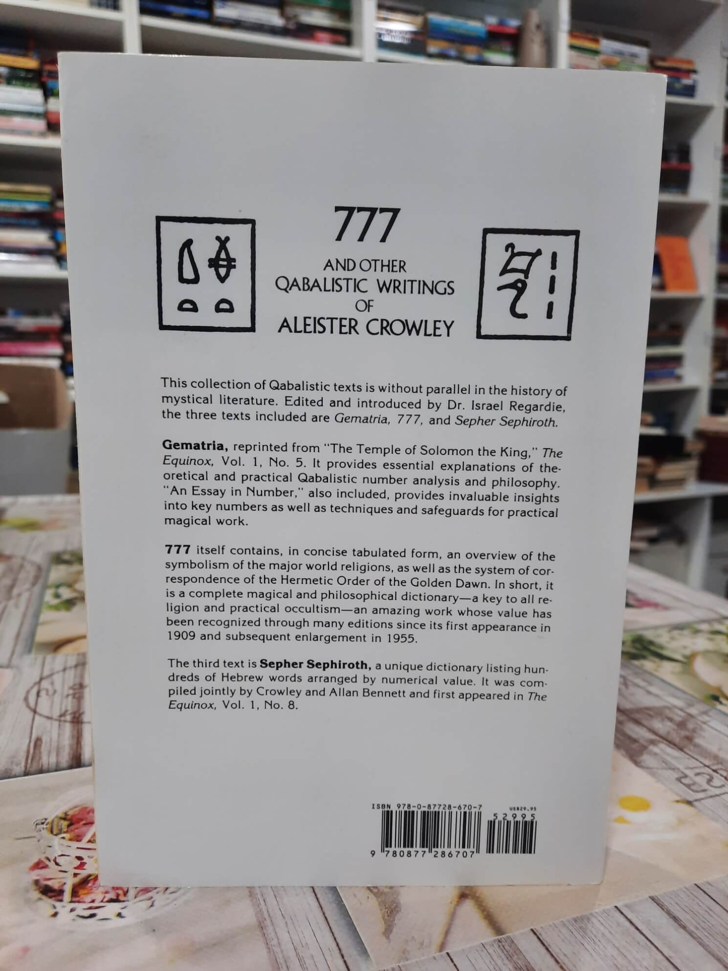 777 and Other Qabalistic Writings of Aleister Crowley