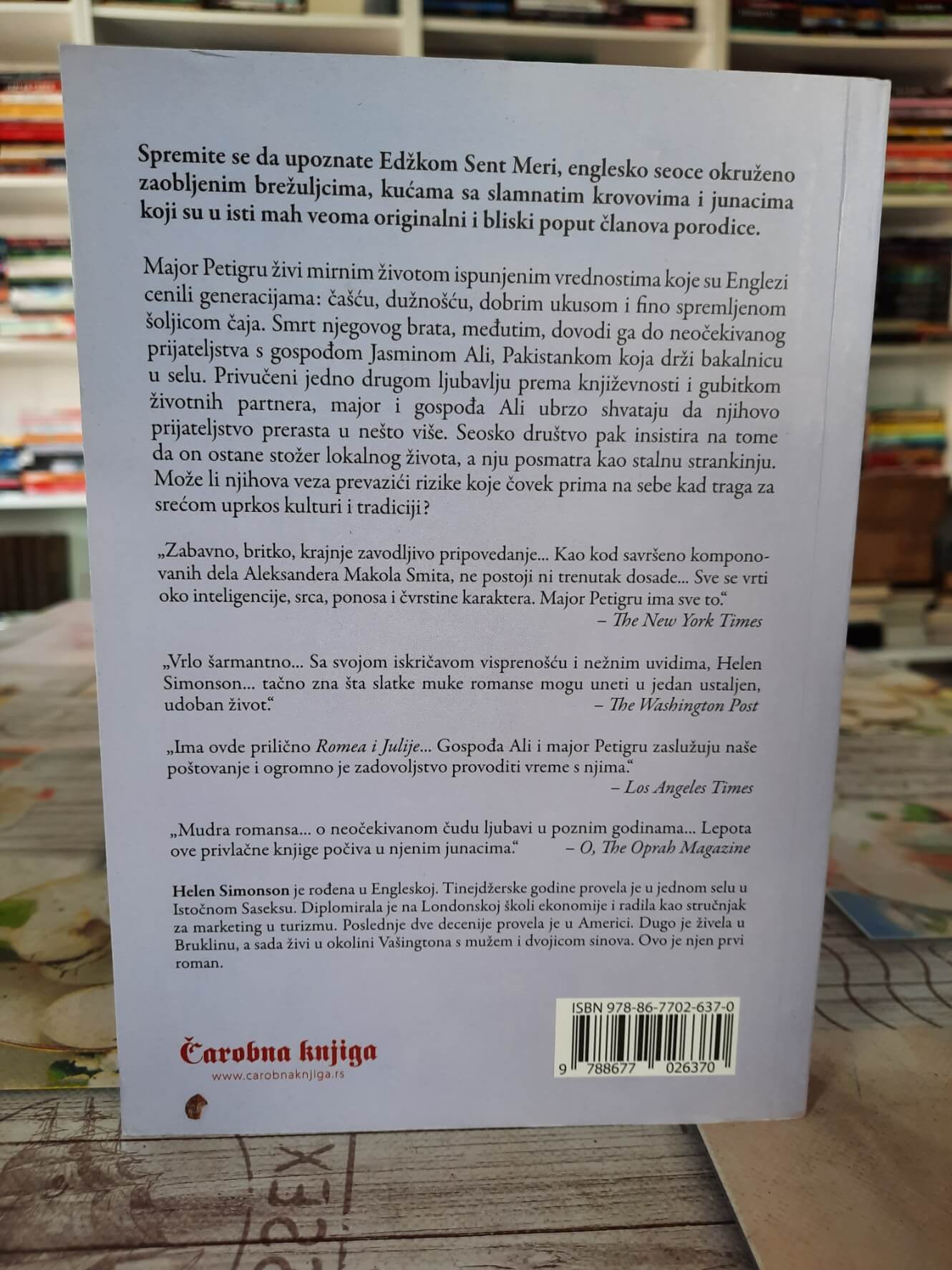 Poslednja odstupnica majora Petigrúa - Helen Simonson