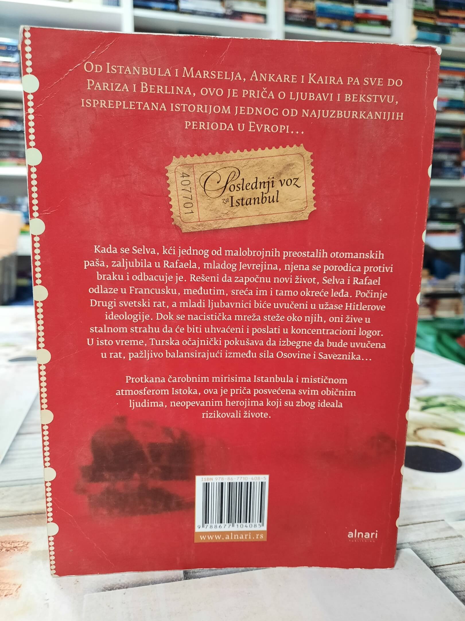 Poslednji voz za Istanbul – Ajše Kulin
