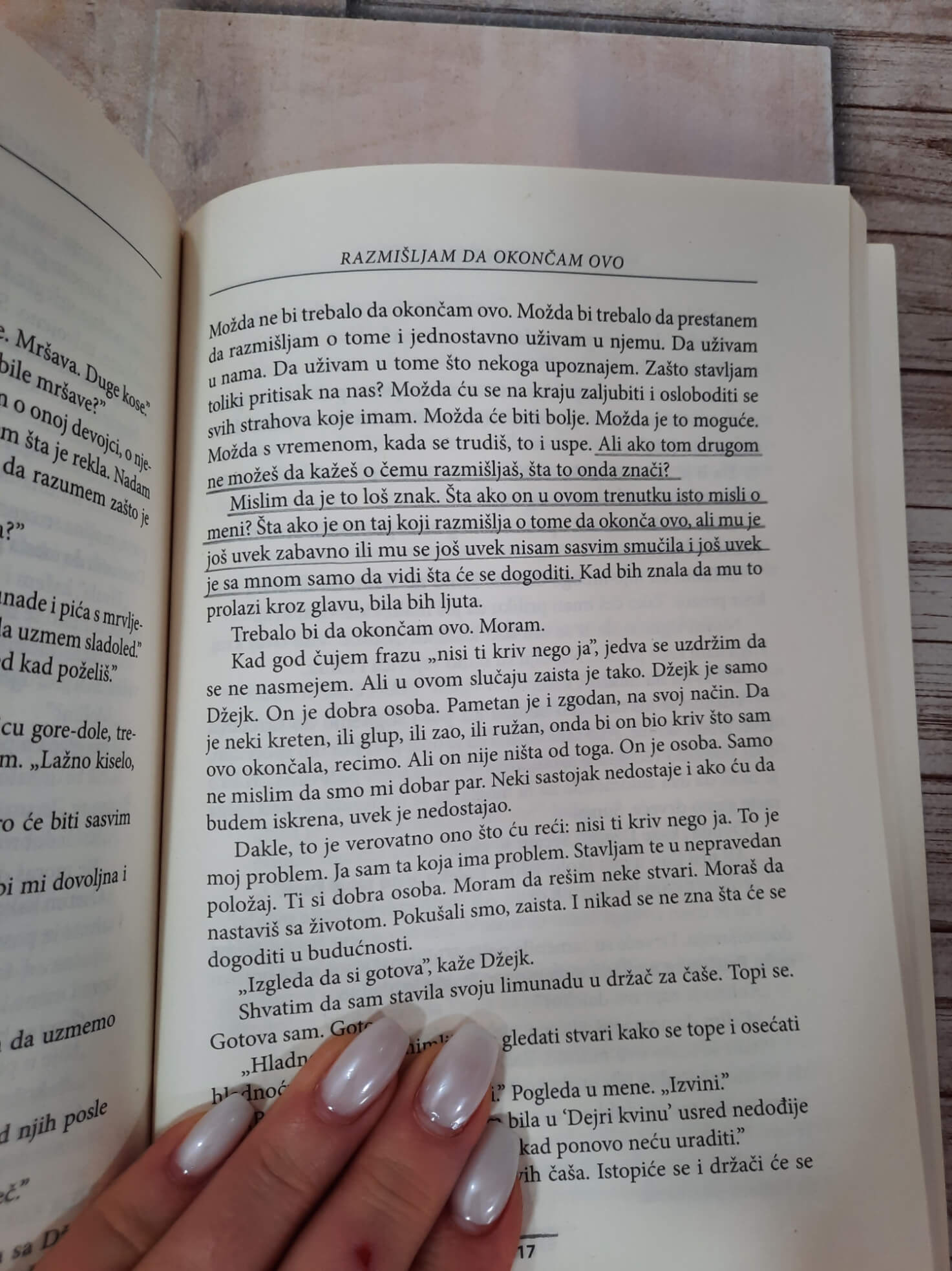 Razmišljam da okončam ovo - Ijan Rid