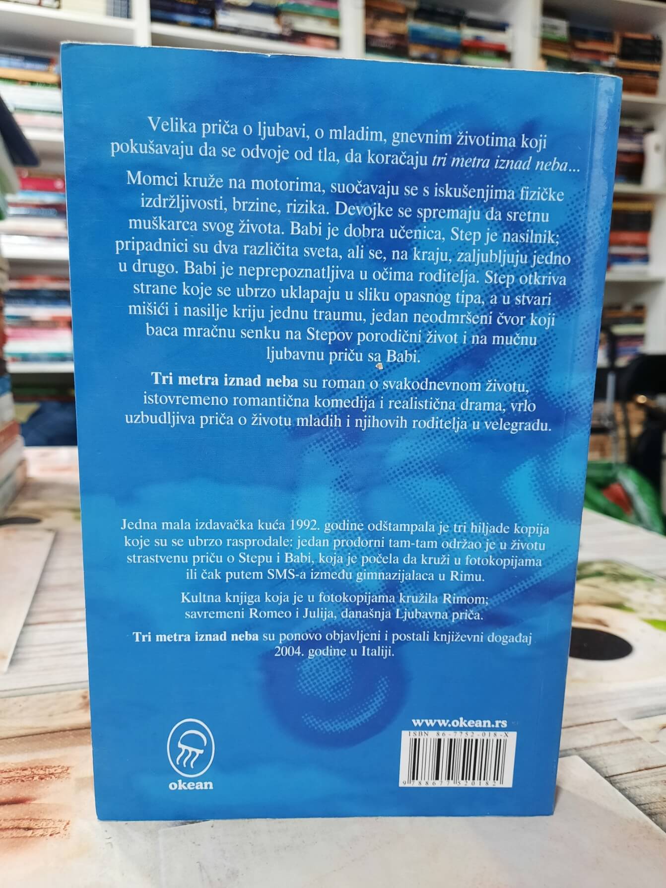 Tri metra iznad neba – Federiko Moća lošija