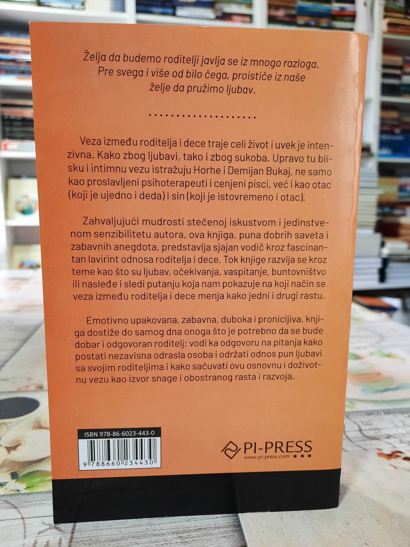 O roditeljima i deci - Horhe Bukaj, Demijan Bukaj