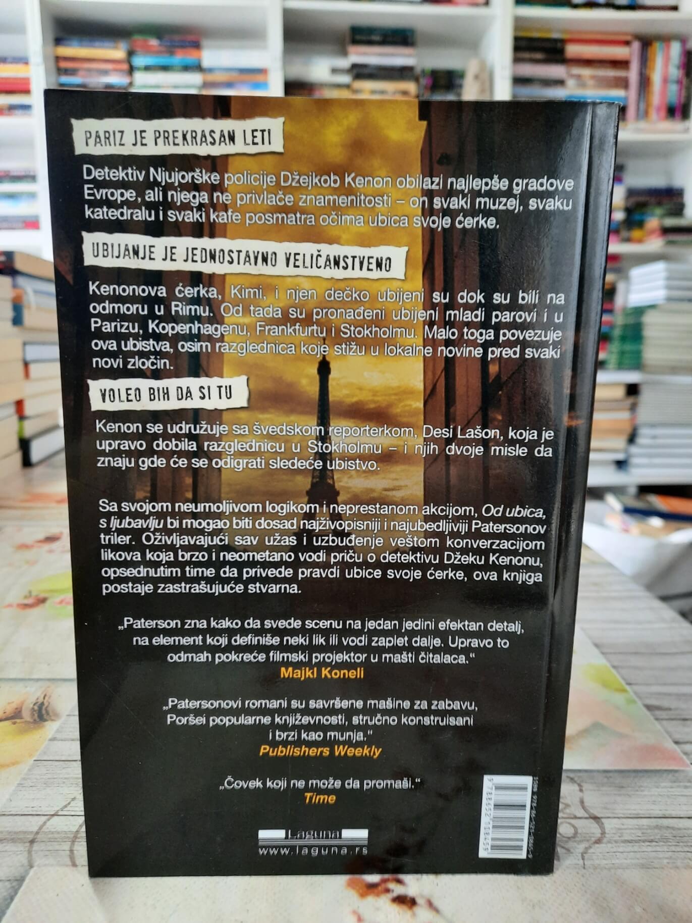 Od ubica, s ljubavlju - Džejms Paterson, Lisa Marklund