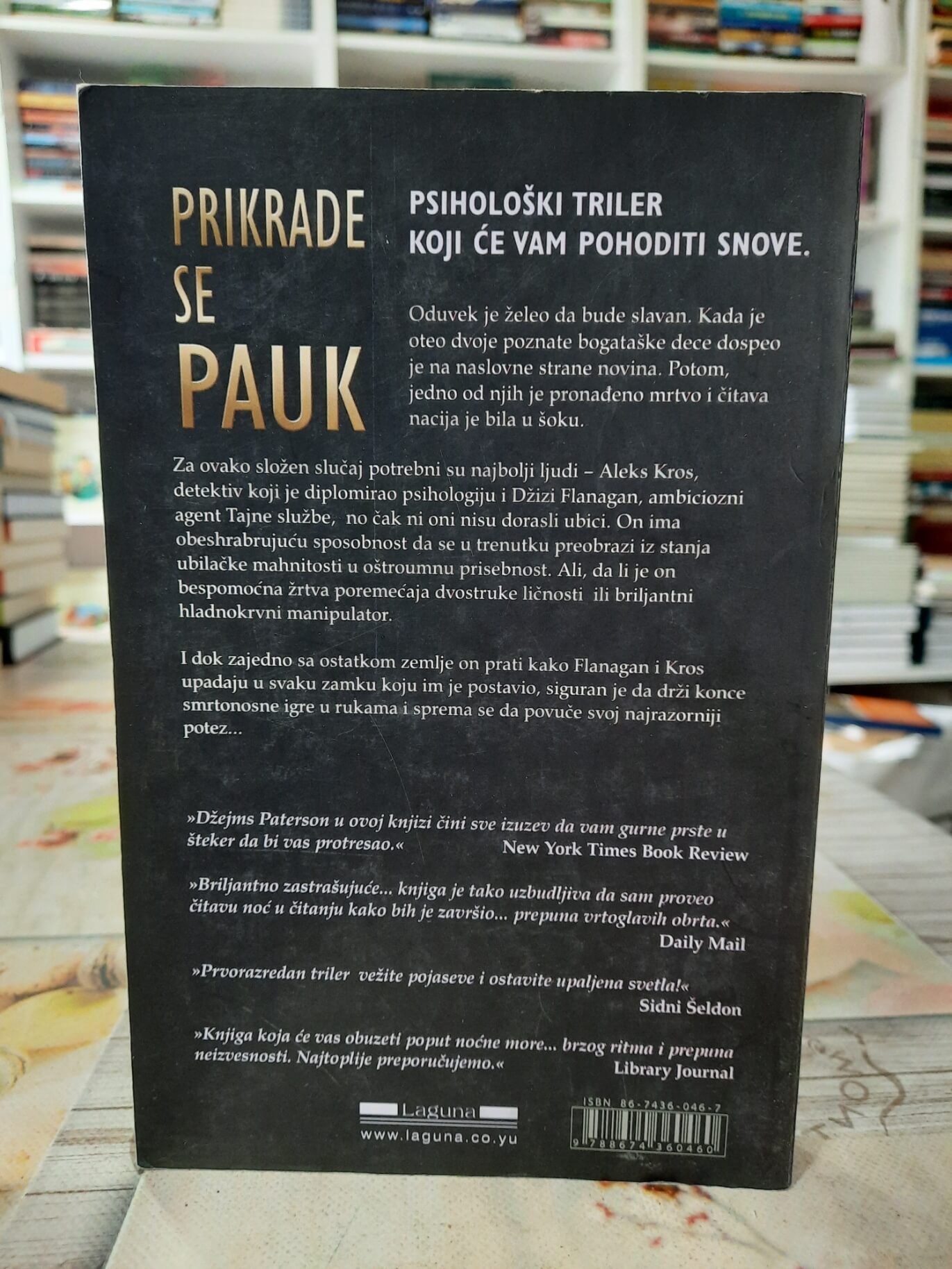 Prikrade se pauk - Džejms Paterson