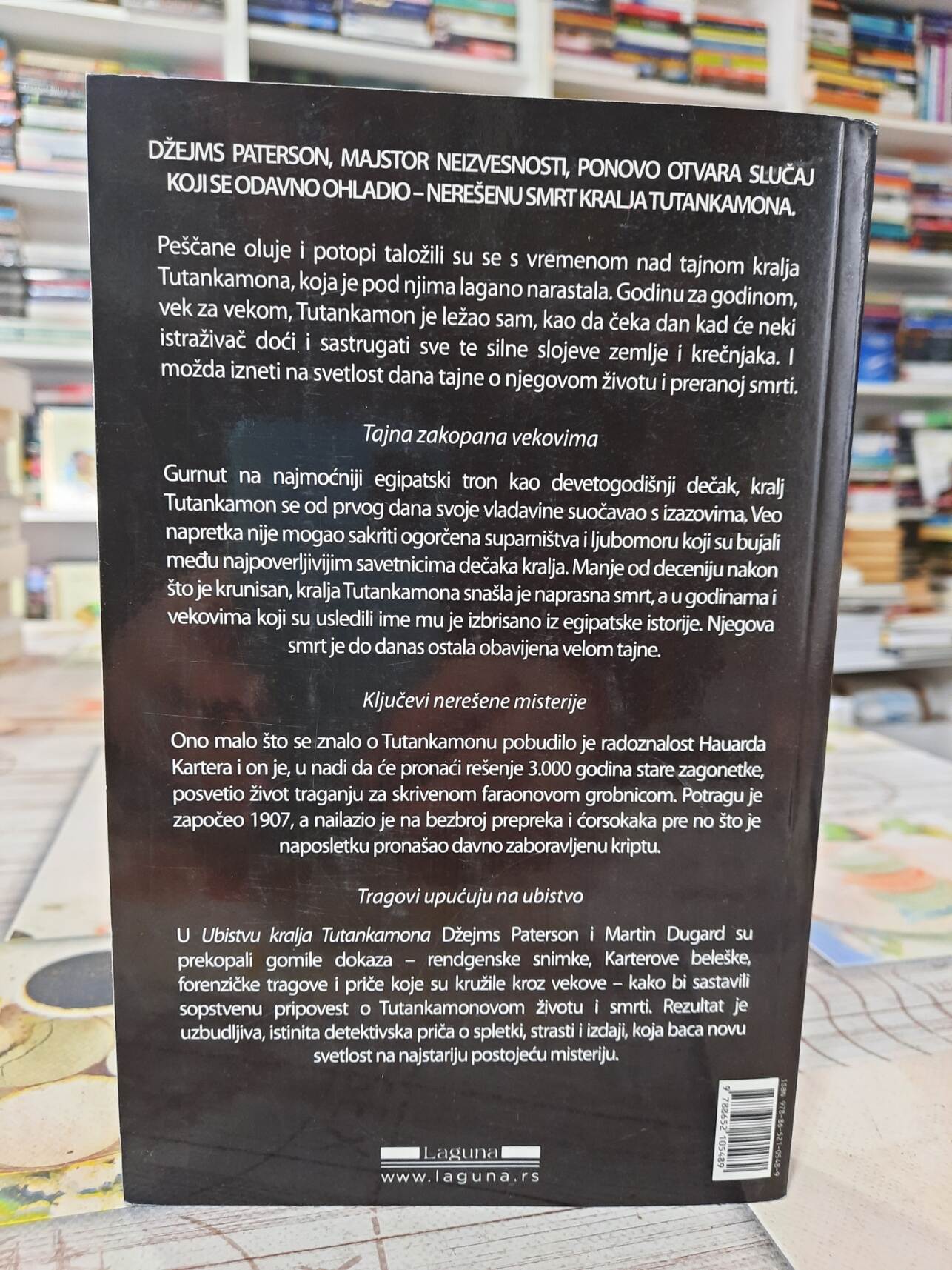 Ubistvo kralja Tutankamona - Džejms Paterson